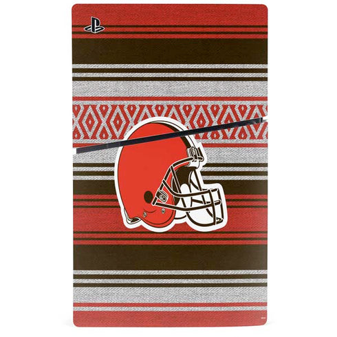 NFL Cleveland Browns Trailblazer PS5 Slim Digital Edition Bundle Skin