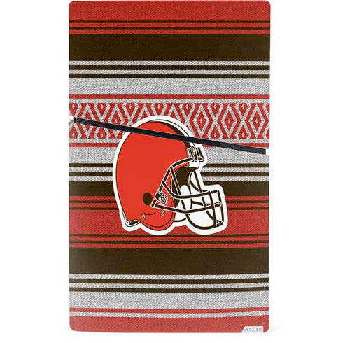 NFL Cleveland Browns Trailblazer PS5 Slim Digital Edition Bundle Skin