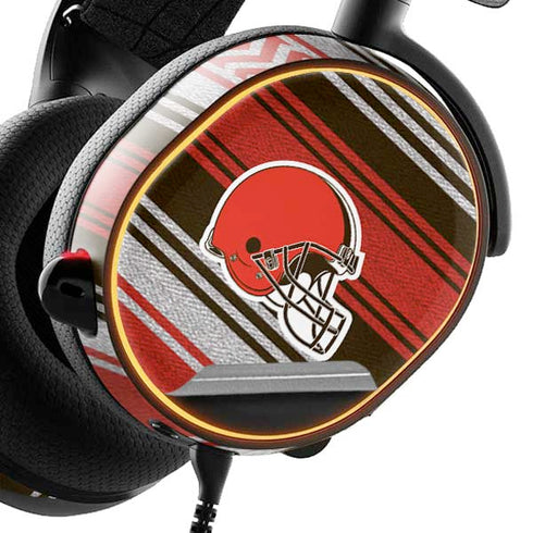 NFL Cleveland Browns Trailblazer SteelSeries Arctis 3 Skin