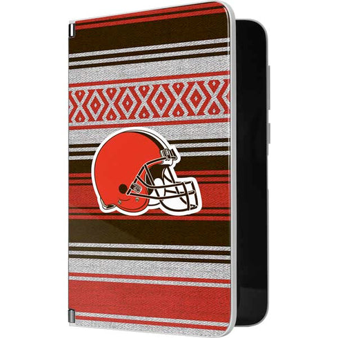 NFL Cleveland Browns Trailblazer Surface Duo Skin