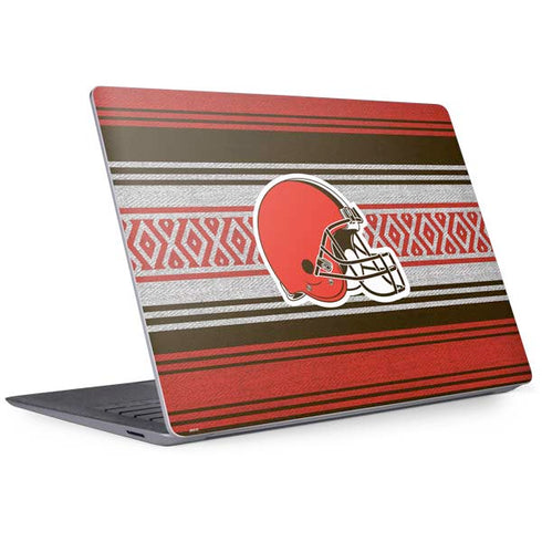 NFL Cleveland Browns Trailblazer Surface Laptop 3 13.5in Skin