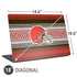 NFL Cleveland Browns Trailblazer Universal Laptop 18in (14.6 x 10.6in) Skin