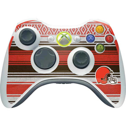 NFL Cleveland Browns Trailblazer Xbox 360 Wireless Controller Skin
