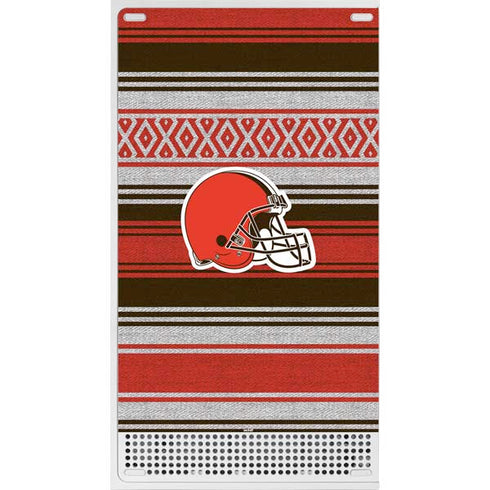 NFL Cleveland Browns Trailblazer Xbox Series S Console Skin