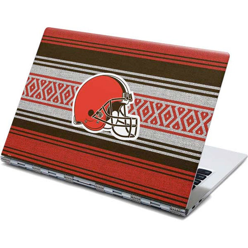 NFL Cleveland Browns Trailblazer Yoga 910 2-in-1 14in Touch-Screen Skin