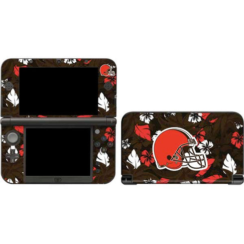 NFL Cleveland Browns Tropical Print 3DS XL 2015 Skin