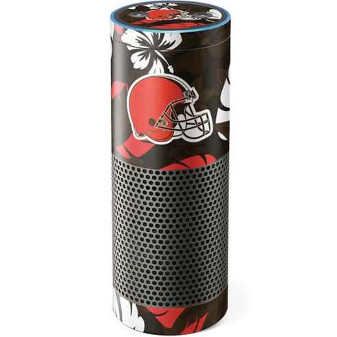 NFL Cleveland Browns Tropical Print Amazon Echo Skin