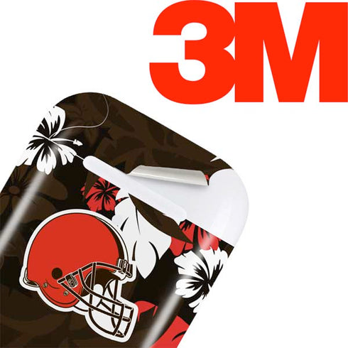 NFL Cleveland Browns Tropical Print Apple AirPods Skin