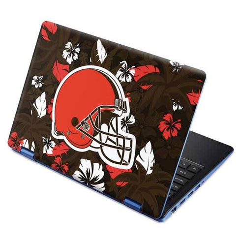 NFL Cleveland Browns Tropical Print Aspire R11 11.6in Skin