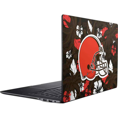 NFL Cleveland Browns Tropical Print Ativ Book 9 (15.6in 2014) Skin