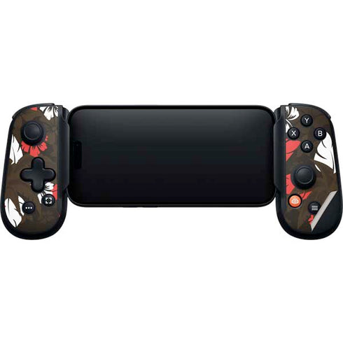 NFL Cleveland Browns Tropical Print Backbone One for iPhone Game Controller Skin