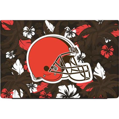 NFL Cleveland Browns Tropical Print Dell Vostro Skin