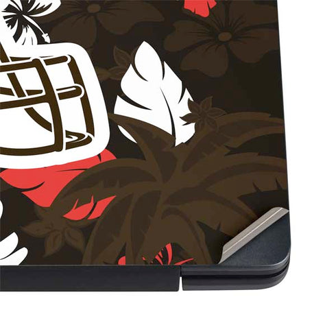 NFL Cleveland Browns Tropical Print Dell Vostro Skin