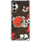NFL Cleveland Browns Tropical Print Galaxy A14 5G Clear Case