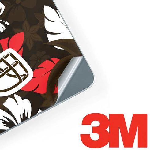 NFL Cleveland Browns Tropical Print Galaxy Book 12in Skin