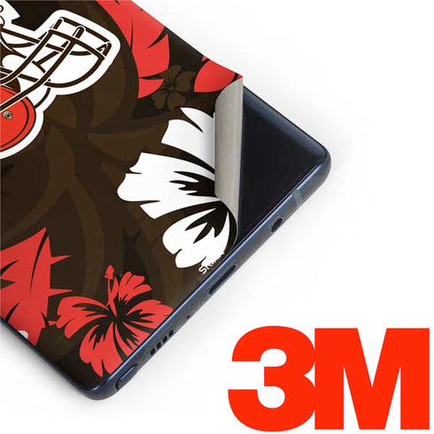 NFL Cleveland Browns Tropical Print Galaxy Note 9 Skin