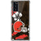 NFL Cleveland Browns Tropical Print Galaxy Note20 5G Clear Case