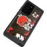 NFL Cleveland Browns Tropical Print Galaxy Note20 Ultra 5G Waterproof Case