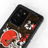 NFL Cleveland Browns Tropical Print Galaxy Note20 Ultra 5G Waterproof Case