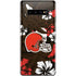 NFL Cleveland Browns Tropical Print Galaxy S10 Plus Skin