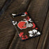 NFL Cleveland Browns Tropical Print Galaxy S10 Plus Skin