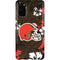 NFL Cleveland Browns Tropical Print Galaxy S20 Lite Case