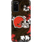 NFL Cleveland Browns Tropical Print Galaxy S20 Pro Case