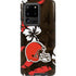 NFL Cleveland Browns Tropical Print Galaxy S20 Ultra 5G Pro Case