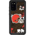 NFL Cleveland Browns Tropical Print Galaxy S20 Waterproof Case