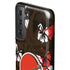 NFL Cleveland Browns Tropical Print Galaxy S21 Plus 5G Pro Case
