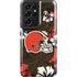 NFL Cleveland Browns Tropical Print Galaxy S21 Ultra 5G Pro Case