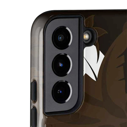 NFL Cleveland Browns Tropical Print Galaxy S22 Plus Pro Case