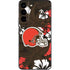 NFL Cleveland Browns Tropical Print Galaxy S22 Skin