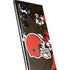 NFL Cleveland Browns Tropical Print Galaxy S22 Ultra Skin