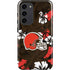 NFL Cleveland Browns Tropical Print Galaxy S23 Plus Pro Case