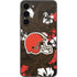 NFL Cleveland Browns Tropical Print Galaxy S23 Plus Skin