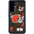 NFL Cleveland Browns Tropical Print Galaxy S23 Plus Waterproof Case