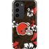 NFL Cleveland Browns Tropical Print Galaxy S23 Pro Case