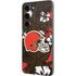 NFL Cleveland Browns Tropical Print Galaxy S23 Skin