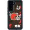 NFL Cleveland Browns Tropical Print Galaxy S23 Waterproof Case