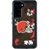 NFL Cleveland Browns Tropical Print Galaxy S23 Waterproof Case