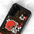NFL Cleveland Browns Tropical Print Galaxy S23 Waterproof Case