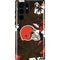 NFL Cleveland Browns Tropical Print Galaxy S24 Ultra Impact Case