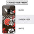 NFL Cleveland Browns Tropical Print Galaxy S9 Skin