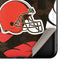NFL Cleveland Browns Tropical Print Galaxy Z Flip Skin