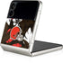NFL Cleveland Browns Tropical Print Galaxy Z Flip3 5G Skin