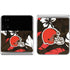 NFL Cleveland Browns Tropical Print Galaxy Z Flip4 5G Skin