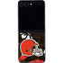 NFL Cleveland Browns Tropical Print Galaxy Z Flip5 5G Skin