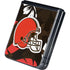 NFL Cleveland Browns Tropical Print Galaxy Z Flip5 5G Skin