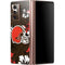 NFL Cleveland Browns Tropical Print Galaxy Z Fold2 5G Skin